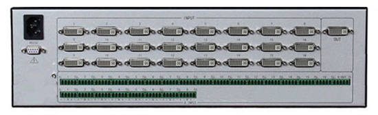 24進(jìn)1出DVI加音頻切換器
